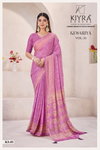 Kesariya Vol 35 By Kiyra Moss Silk With Zari Bandhej Saree Online Wholesale